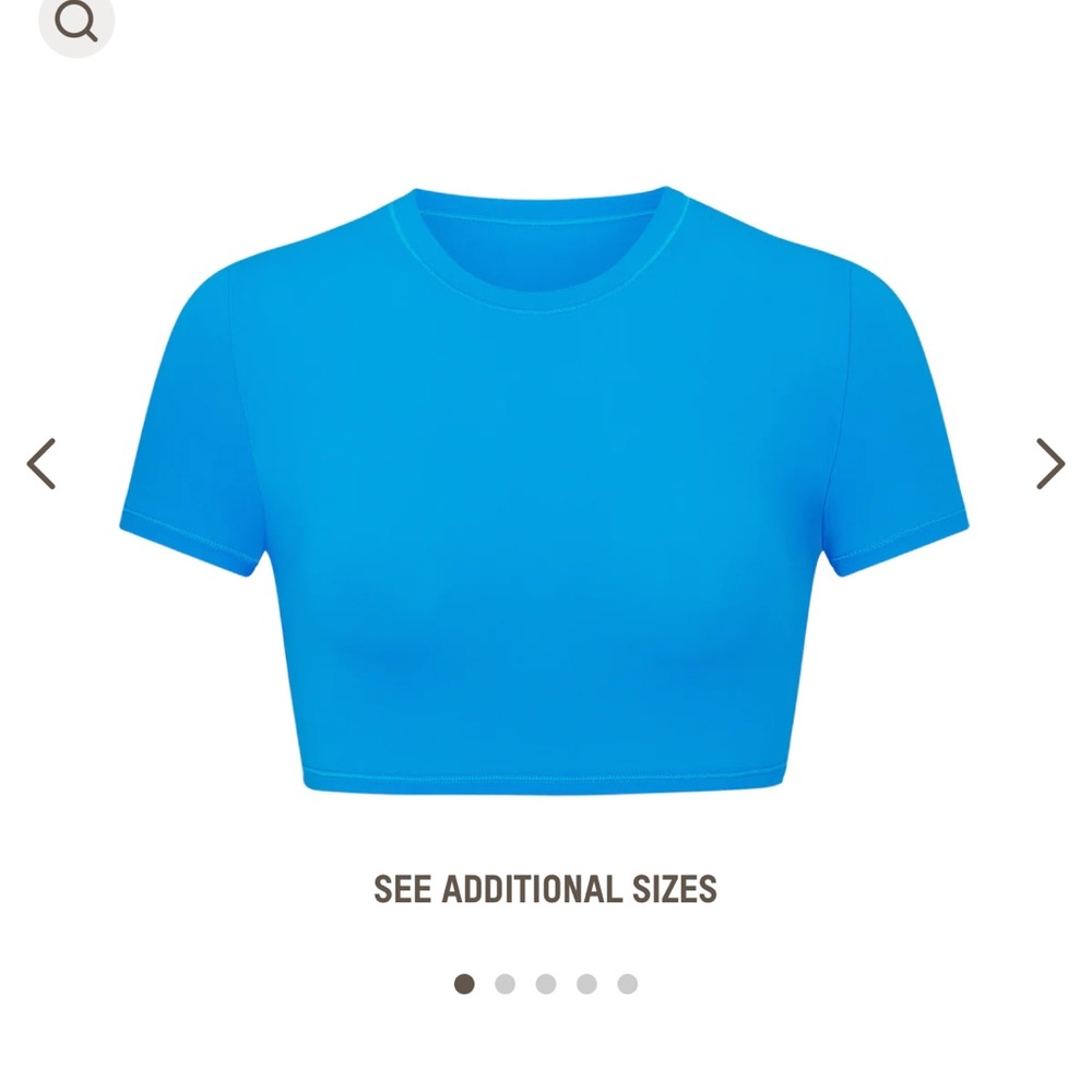 Skims Crop Tee - Mykonos